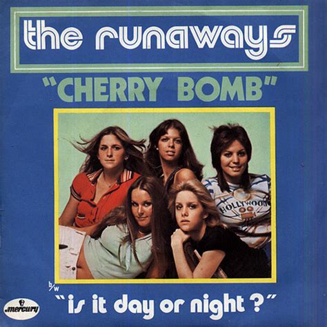 By Arrangement with Sony Music Licensing. Hollywood. Written by Kim Fowley, Joan Jett and Jackie Fuchs. Performed by The Runaways. Courtesy of The Island Def Jam Music Group. Under license from Universal Music Enterprises. Cherry Bomb.
